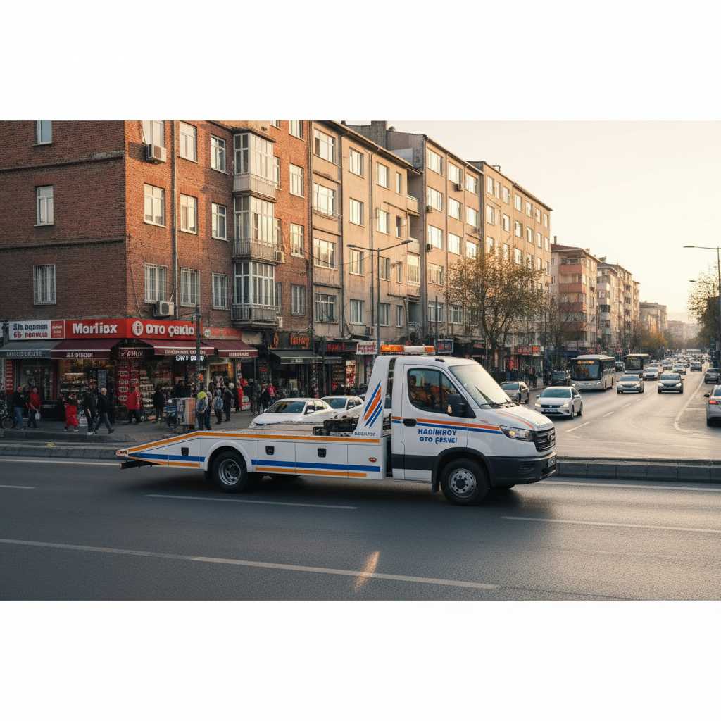 Hadımköy'de oto çekici hizmeti
