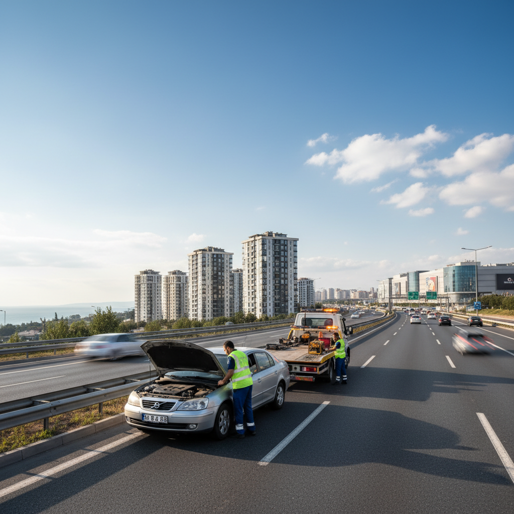 Avcılar'da oto çekici hizmeti