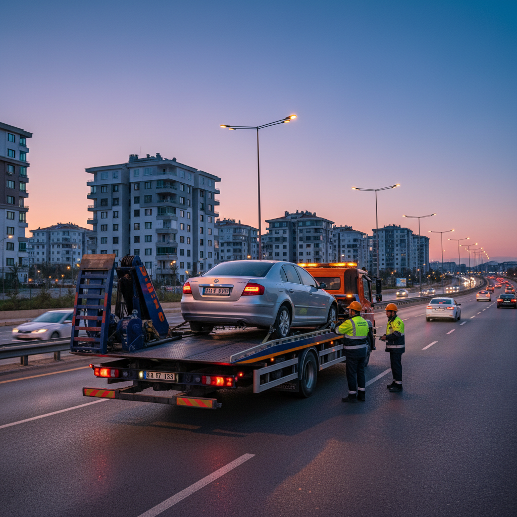 Bahçeşehir oto çekici hizmeti