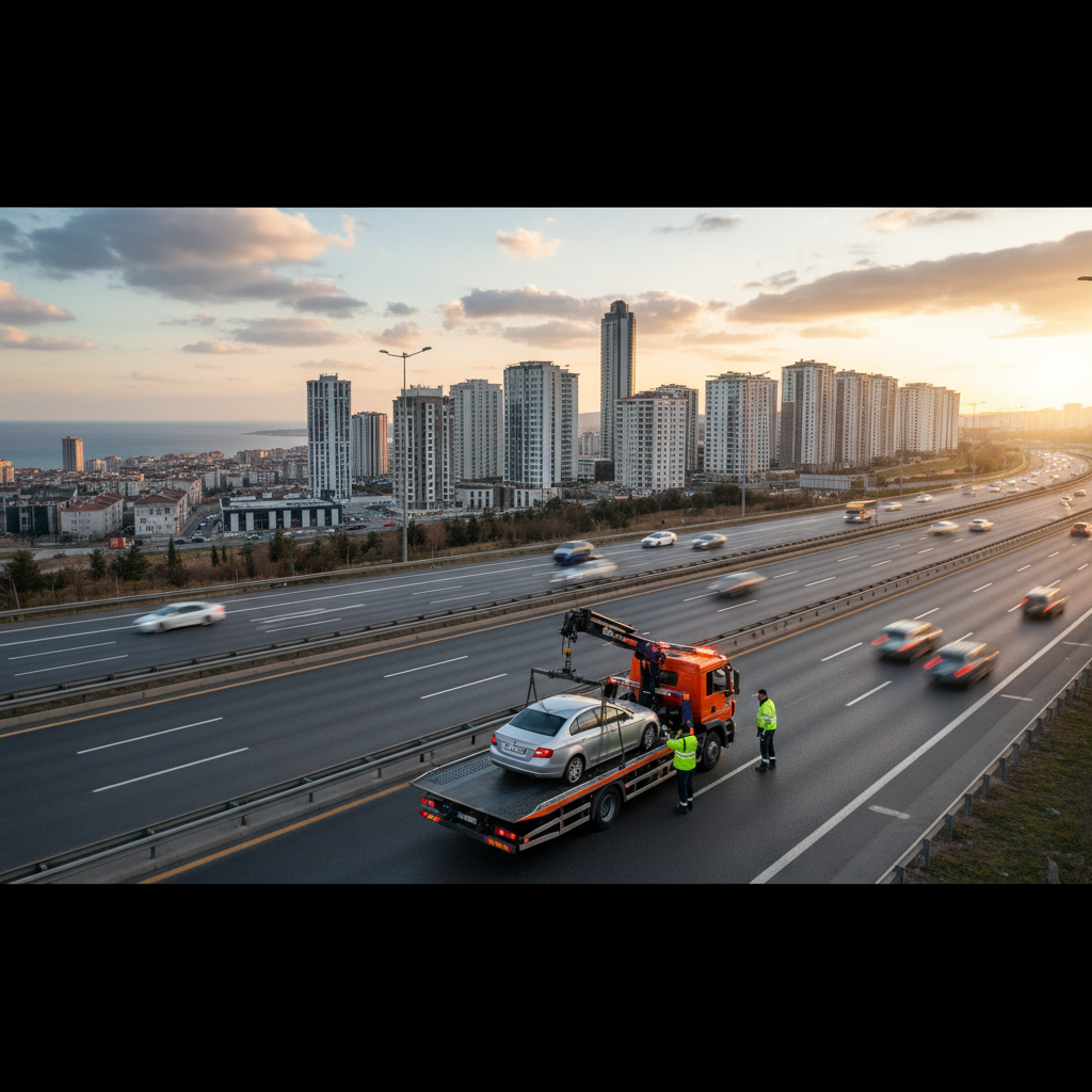 Beylikdüzü'nde oto çekici hizmeti