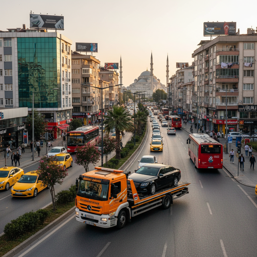 Esenyurt'da oto çekici hizmeti