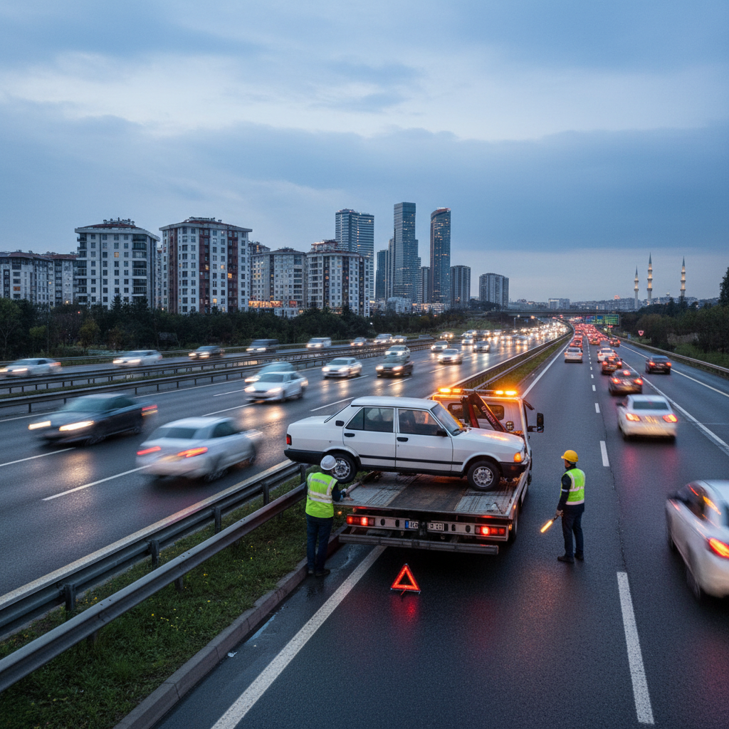 Esenyurt'ta oto çekici hizmeti